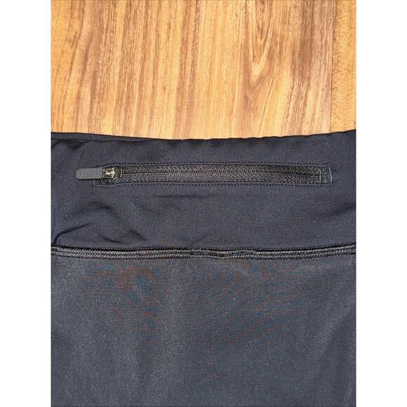 Lululemon Pace Rival Skirt Skort Women's 12 Black Lined Running Tennis - Picture 3 of 8